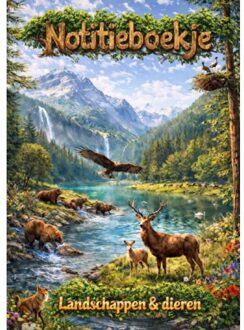 Brave New Books Notitieboekje Landschappen & Dieren. - H. Mourits
