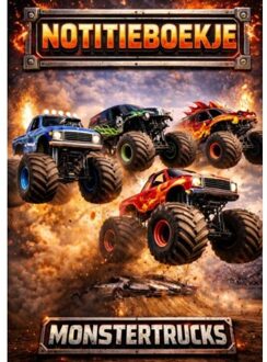 Brave New Books Notitieboekje, Monstertrucks - H. Mourits