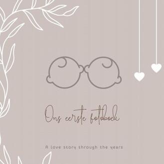 Brave New Books Ons Eerste Fotoboek - Fotoboek Tweeling - Fotoalbum - Babyalbum - Plakboek - Invulboek. - Vayenn Vayenn