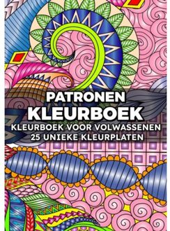 Brave New Books Patronen Kleurboek - Kleurboek Voor Volwassenen - 25 Unieke Kleurplaten - Boeken & Meer