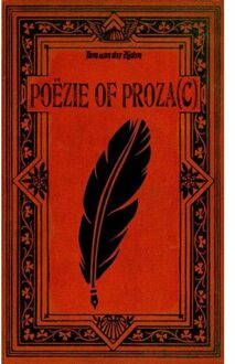 Brave New Books Poëzie of Proza(c) - Boek Tom Van der Zijden (9402171479)