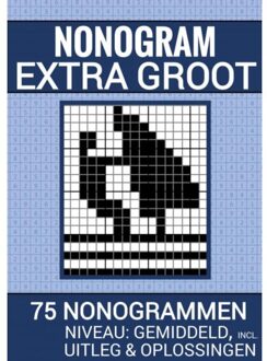 Brave New Books Puzzelboek Voor Ouderen, Slechtzienden, Senioren, Opa En Oma: Nonogram Extra Groot, Type Xl/Xxl - Puzzelboeken & Meer
