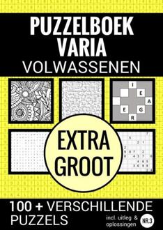 Brave New Books Puzzelen Voor Volwassenen - Varia Extra Groot - Nr. 3 - Puzzelboeken & Meer