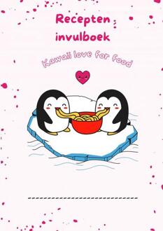 Brave New Books Recepten invulboek Kawaii love for food - (ISBN:9789464486957)