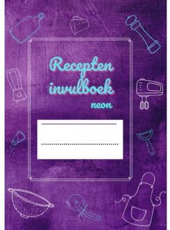 Brave New Books Recepten invulboek Neon - (ISBN:9789464483956)
