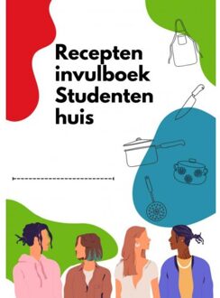 Brave New Books Recepten invulboek Studentenhuis - (ISBN:9789464483925)