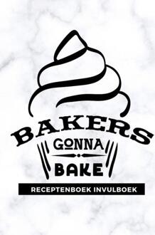 Brave New Books Receptenboek invulboek: Bakers gonna bake - (ISBN:9789464482515)