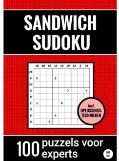 Brave New Books Sandwich Sudoku - 100 Puzzels Voor Experts - Inclusief Oplossingstechnieken - Nr. 50 - Sudoku Puzzelboeken