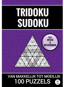 Brave New Books Tridoku Sudoku - 100 Puzzels Makkelijk Tot Moeilijk - Nr. 46 - Sudoku Puzzelboeken