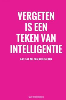 Brave New Books Vergeten Is Een Teken Van Intelligentie - Wachtwoordenboek - Grappige Cadeaus