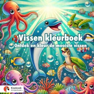 Brave New Books Vissen Kleurboek Voor Kinderen - Koekoek Kinderboek