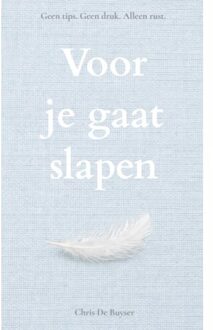Brave New Books Voor Je Gaat Slapen - Chris De Buyser