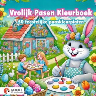 Brave New Books Vrolijk Pasen Kleurboek - Koekoek Kinderboek