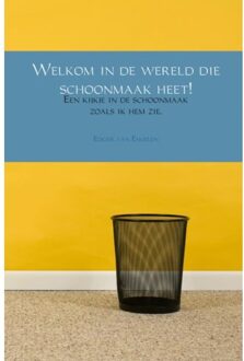 Brave New Books Welkom in de wereld die schoonmaak heet! - Boek Edgar Van Engelen (9402167315)