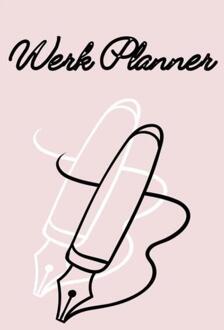 Brave New Books Werkplanner - To Do Planner - A4 ongedateerd Pink.