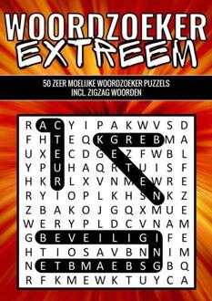 Brave New Books Woordzoeker Extreem - 50 Zeer Moeilijke Woordzoeker Puzzels Incl. Zigzag Woorden - Puzzelboeken & Meer