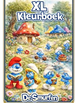 Brave New Books Xl Kleurboek, De Smurfen. - H. Mourits