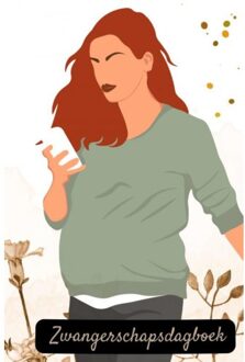 Brave New Books Zwangerschapsdagboek - Mijn 9 Maanden Dagboek - Gold Arts Books