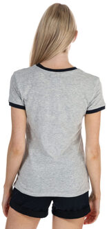 Brave Soul Kindness and Peace T-shirt voor dames in gemêleerd grijs