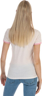 Brave Soul Kindness and Peace T-shirt voor dames in roze - maat EU 38 / UK 10