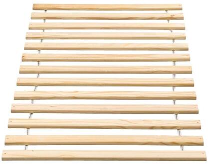 Bravo Leen Bakker - Rolbodem Bravo 13 Latten - 70x200 Cm Eco - Hout - Beige