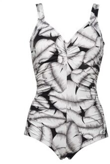Bravo Swimsuit * Actie * Versch.kleure/Patroon,Blauw,Zwart,Bruin,Wit - Small