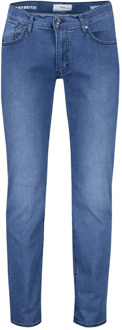 Brax Blauwe Denim 5-Pocket Jeans Brax , Blue , Heren - W35 L34