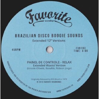 Brazilian Disco Boogie Sounds - Extended 12 Inch Versions - V/a (various Artists)