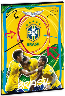 Brazilië Schrift brazilie A4 lijn 3 STUKS