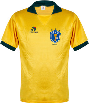 Brazilië Shirt Thuis 1988-1990 - Maat XL