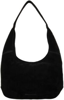 Brazos buideltas suede zwart