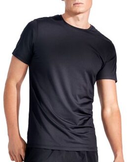 Bread and Boxers Active Crew Neck * Actie * Blauw,Zwart - Small