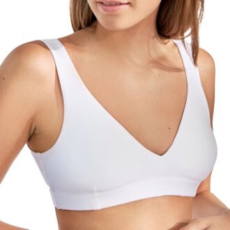 Bread and Boxers Padded Soft Bra Beige,Zwart,Wit - X-Small,Small,Medium,Large,X-Large