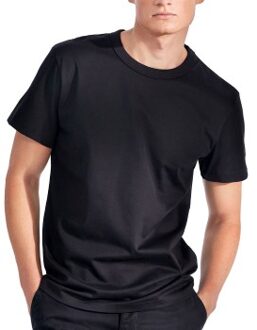 Bread and Boxers Pima Cotton Crew Neck * Actie * Zwart,Wit,Beige,Blauw - X-Small,Small,Medium,Large,X-Large,XX-Large