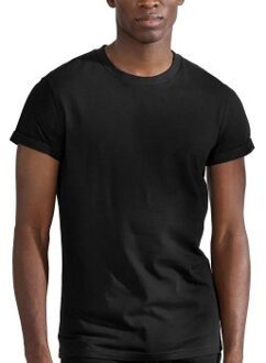 Bread and Boxers Roll-Up Tee * Actie * Zwart,Wit,Blauw - X-Small,Small,Medium,Large,X-Large,XX-Large