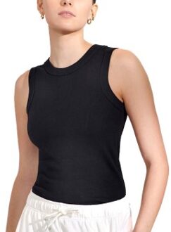 Bread and Boxers Tank Crew Neck Ribbed Blauw,Zwart,Wit,Beige - X-Small,Small,Medium,Large,X-Large