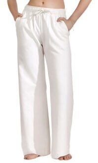 Bread and Boxers Wide Leg Lounge Pant * Actie * Blauw,Zwart,Beige,Wit - X-Small,Small,Medium,Large,X-Large