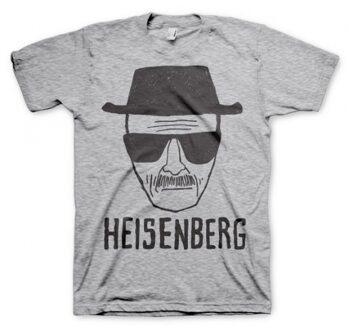 Breaking Bad T-shirt Breaking Bad Heisenberg grijs 2xl