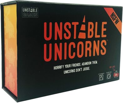 Breaking Games kaartspel Unstable Unicorns (EN) zwart/oranje