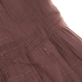 Brede band jurk 861582 meisje Bruin