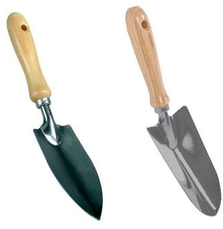 Brede en smalle plantenschep / verplantschepjes 25 en 30 cm