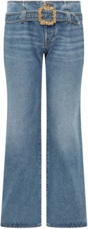 Brede jeans Cormio , Blue , Dames - L