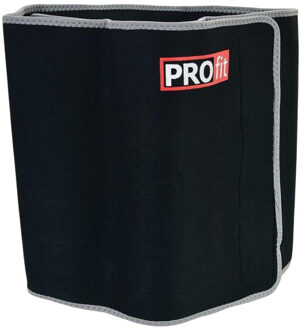 Brede neopreen afslankband Zwart - One size