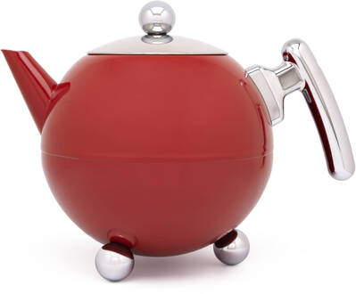 Bredemeijer Theepot Duet Bella Ronde 1,2L - carmine red