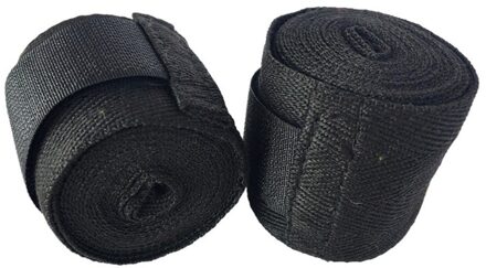 Breedte 5 Cm Lengte 2.5M Katoen Sport Band Sanda Muay Hand Wraps Professionele Thai Mma Taekwondo Boksen Bandage Geel