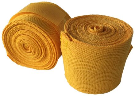 Breedte 5 Cm Lengte 2.5M Katoen Sport Band Sanda Muay Hand Wraps Professionele Thai Mma Taekwondo Boksen Bandage Rood