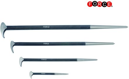 Breekijzer/Koevoet set 4 stuks 904U6