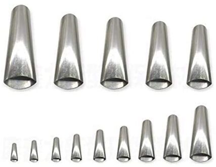 Breeuwen Finisher, 14Pcs Kalefateren Nozzle Applicator Tool Set, Herbruikbare Kit Afwerking Gereedschap