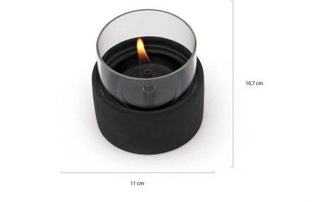 Breeze 10 sfeerlicht ø11cm (h:10,7cm) - Laagste prijsgarantie! Zwart
