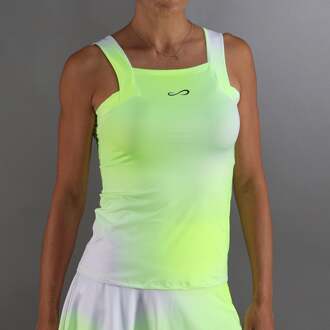 Breeze Tanktop Dames-Neongeel,Wit - XS,S,M,L,XL,XXL